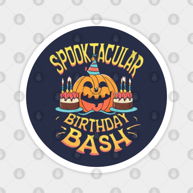 birthday bash Magnet by AOAOCreation